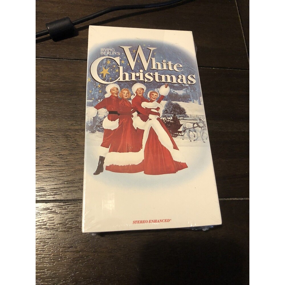 Vintage White Christmas Irving Berlin VHS 1954 Musical Performing Arts New Seal